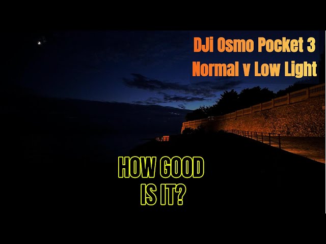 Filming at Night with the DJI Osmo Pocket 3 - Incredible Results!