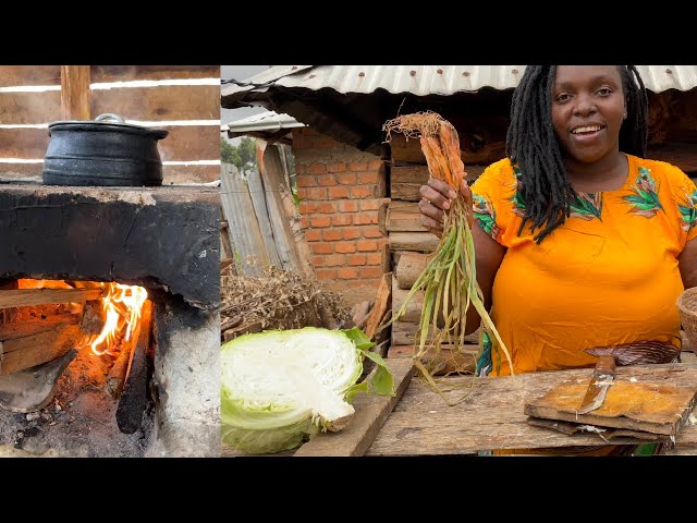 Cook with me Africa's Most Popular Common Traditional Village Food