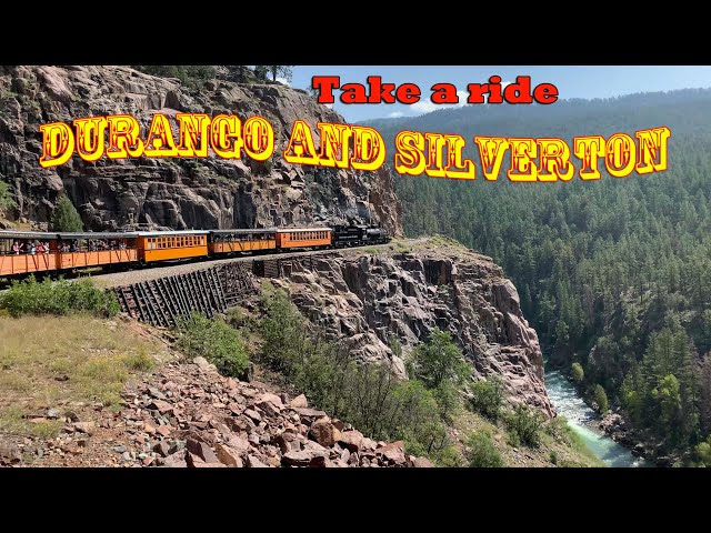 Riding behind a Steam Locomotive on the Durango and Silverton