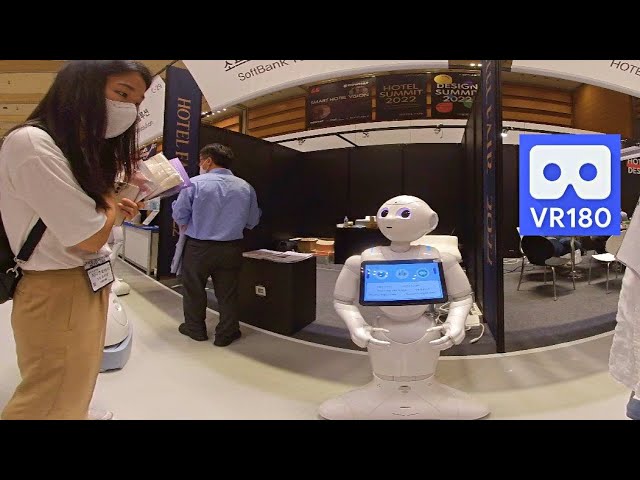 SoftBank Robotics AI Guide Robot Pepper 3D 180VR 4K