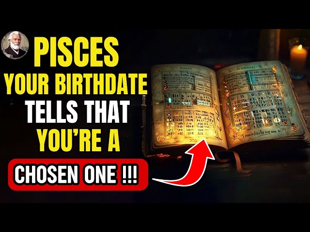 ‼️WARNING‼️ Pisces, If You Are BORN ON These Dates, You Are  A CHOSEN ONE | Rich Zodiac Sign