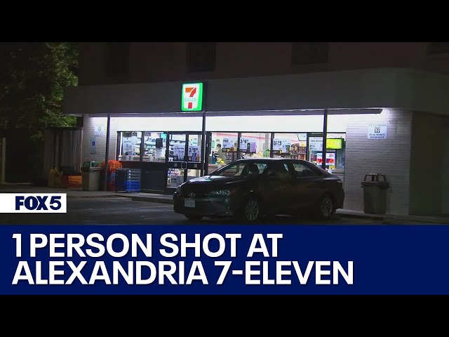 One person shot at Alexandria 7-Eleven | FOX 5 DC