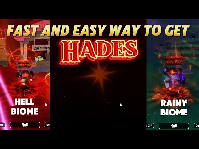 Fastest and easy way to get HADES in Sol's RNG