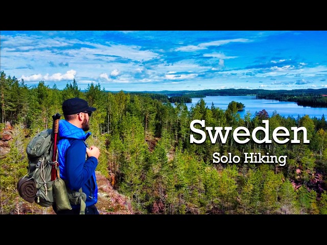 Solo Hiking in Sweden || Solo Backpacking Europe Tips || Askeryds Stenbrott