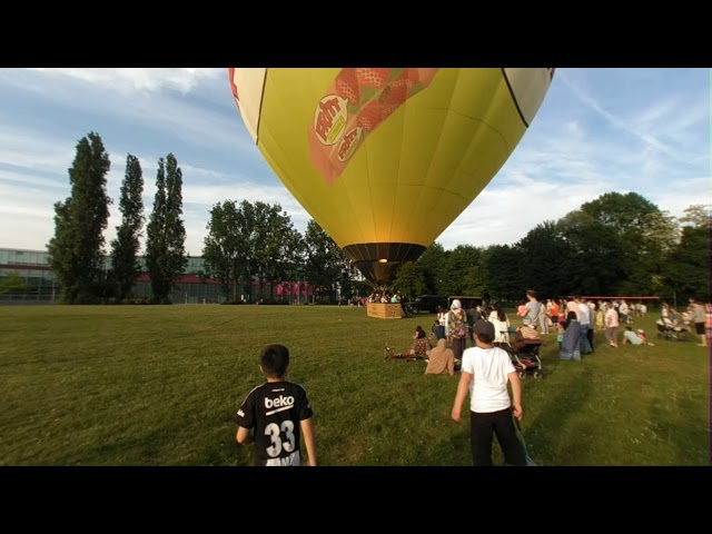 Hot Air Balloon Start Sequence in 3D VR 180°