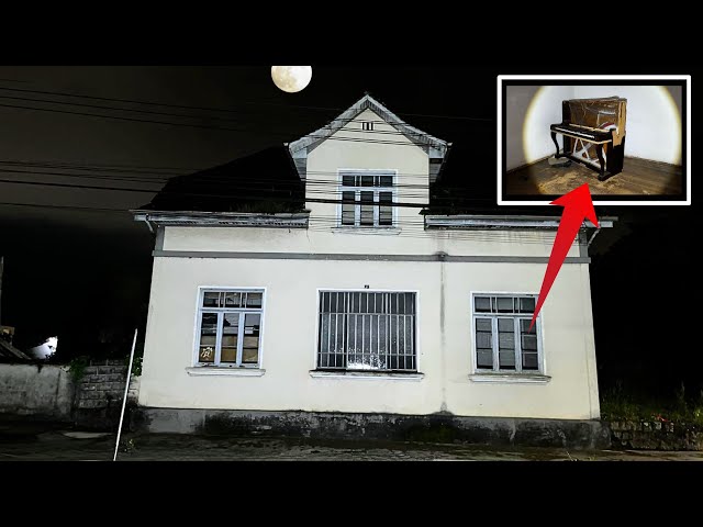 FANTASMA ASSUSTADOR TRANSMITE SOM DO PIANO DENTRO DESSE CASARÃO ASSOMBRADO!