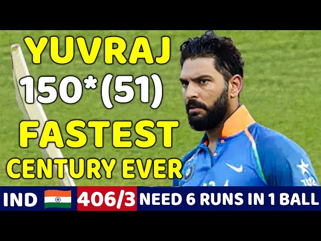 YUVRAJ SINGH MASSIVE BATTING 150* RUNS | INDIA VS ENGLAND ODI 2016 | SHOCKING BATTING EVER🔥😱