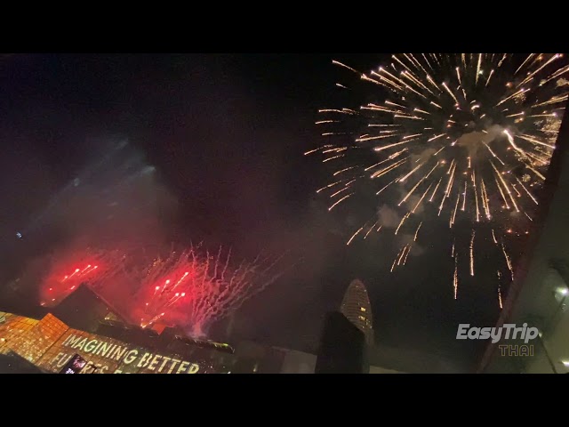 2022 New Year Countdown and Fireworks Bangkok @ Central World