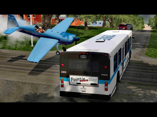 BeamNG Drive - Realistic Airplane Crashes