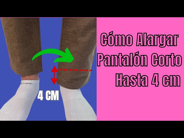 Cómo Alargar un Pantalón Corto sin Que se Note #diy #sewing #sewingtips #sewingtutorial #sewinghacks