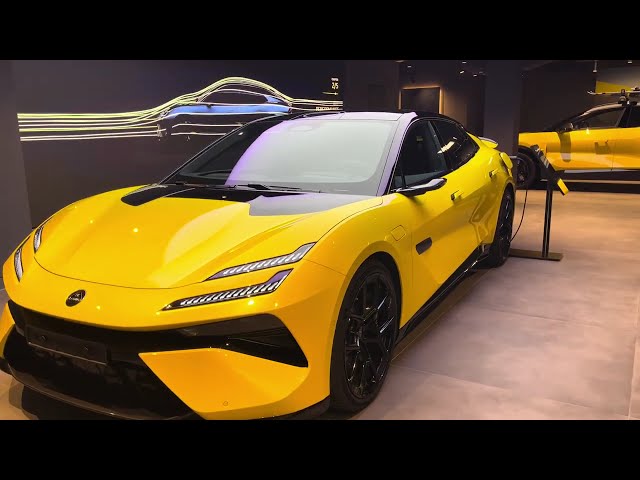 Lotus Emeya - The Fully Electric Hyper-GT