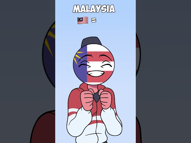 FLAGS SIMILAR TO INDONESIA 🇮🇩 #countryhumans