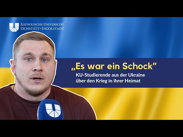 „Es war ein Schock”: Ukrainische Studierende der KU über den Krieg in ihrer Heimat 🇺🇦