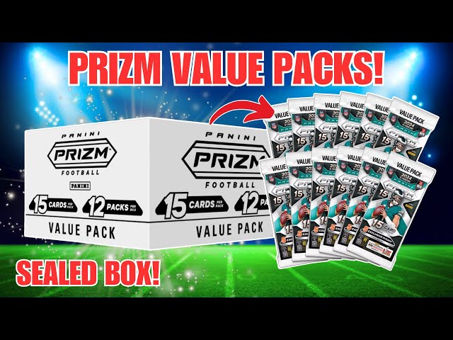 WATCH BEFORE BUYING! Opening A Sealed Box of 2024 Prizm Football Value/Fat Packs!