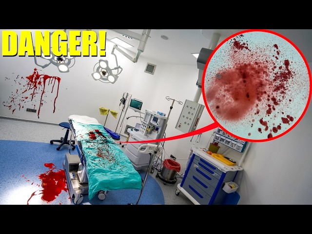 IF YOU SEE BLOOD IN A HOSPITAL ROOM, RUN! (It's not SAFE)