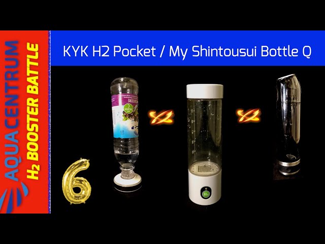 Test 6: KYK H2 Pocket / My Shintousui Bottle Q / Augienb | H2 testing with H2 test drops