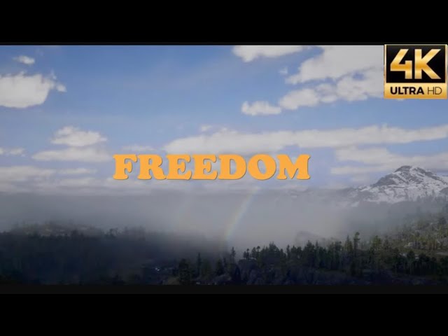 Freedom - a Red Dead Redemption 2 Short Film | Cinematic Style Edit PS5 (4K)