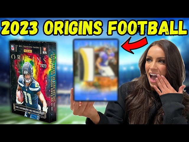 KELSEY PULLS A HUGE AUTOGRAPH!! 🔥 2023 Panini Origins Football Hobby Box