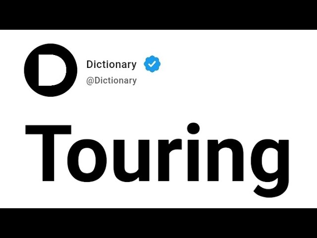 Touring Meaning In English