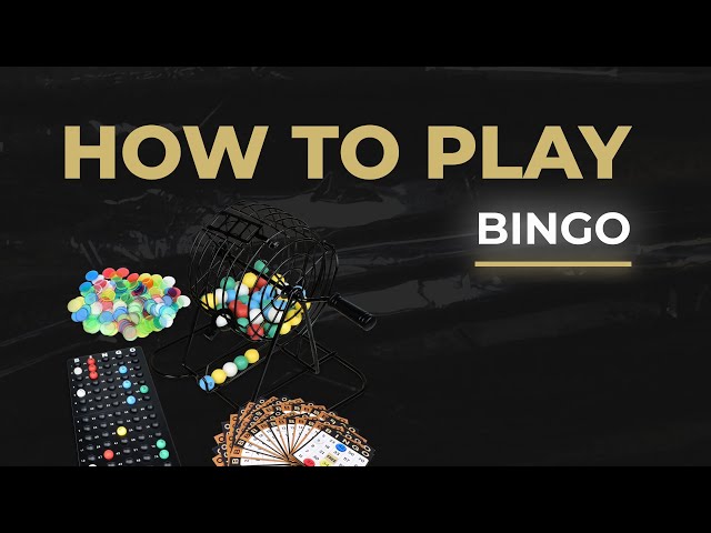 BINGO HOW TO PLAY