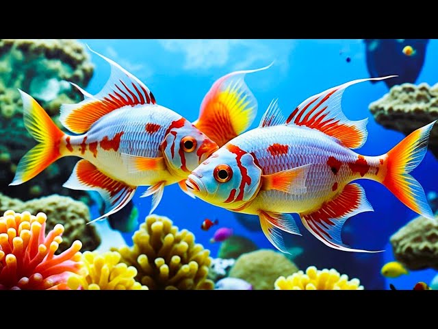 The Colors of the Ocean 8K ULTRA HD - The Best 8K Sea Animals for Relaxation & Calming Music