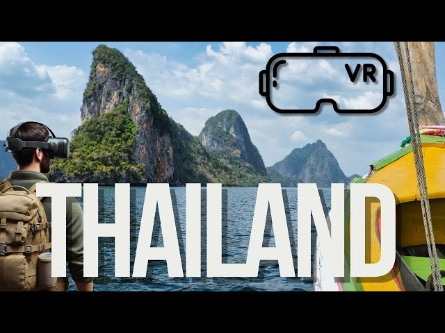 🇹🇭 Top 6 MUST-SEE Places in Thailand in 360° VR! (Bangkok, Railay, & More!) | VR Adventure Travel