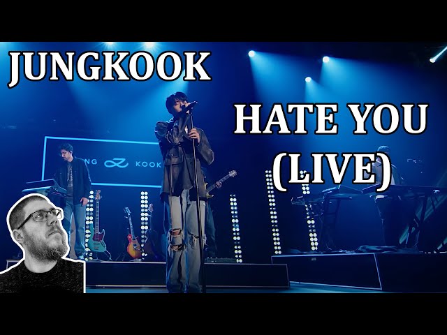 Jungkook (BTS) Hate You - iHeart Radio Live Performance Reaction - First Time Hearing