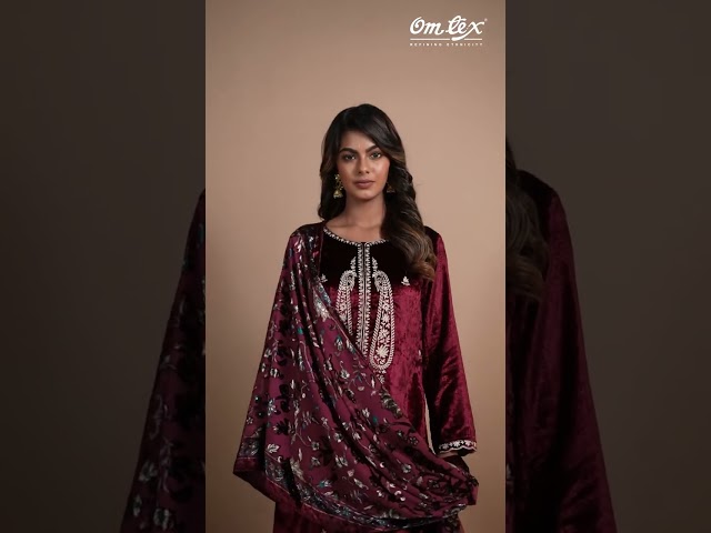 Ritha Vol 12 6451 Omtex Velvet Suits