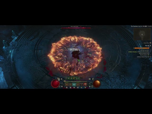 Diablo 4 Rend Barb 99lvl Pit