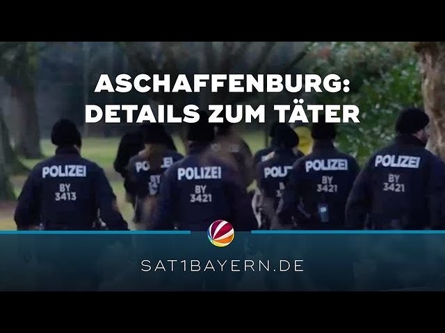 Messerangriff in Aschaffenburg: Neue Details zum Täter