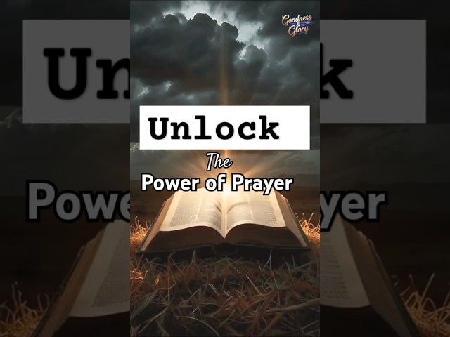 ✨Unlock the power of prayer #biblestudy #christianliving #bibleverse #faithoversuccess #godfirst