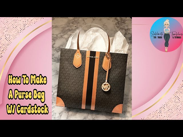 How To Make A Purse Gift Box - Cricut For Beginners