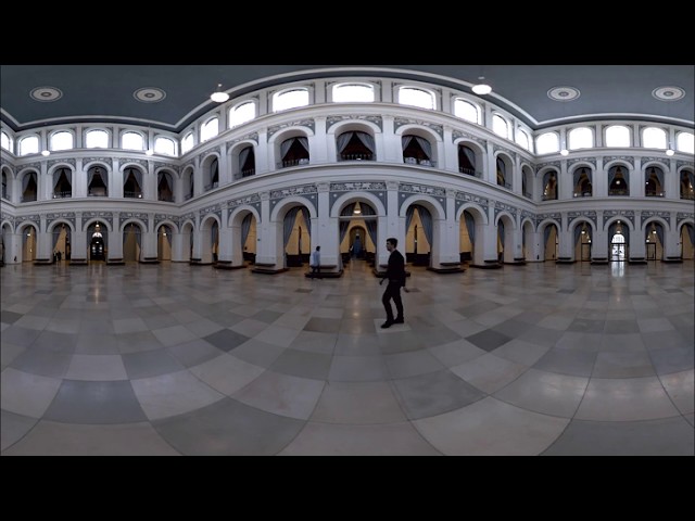 Börsensaal Hamburg stereoscopic 3D 360° 8K 60fps Ultra HD video