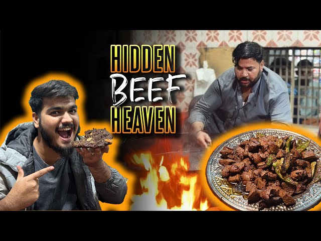 Best BEEF STREET FOOD in Landhi | Sulemani Kaleji & Beef Karahi !!