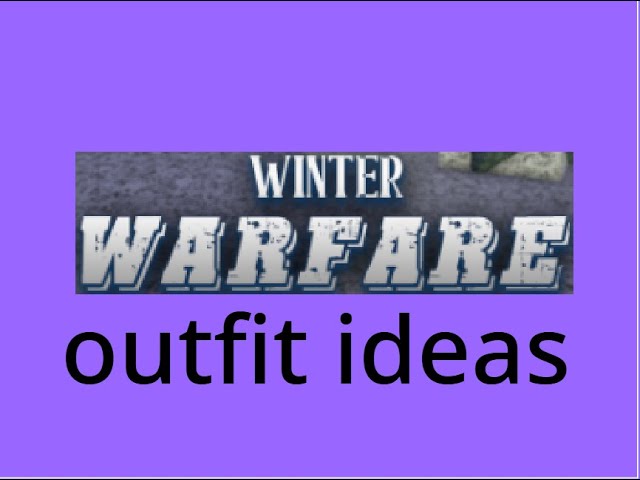 winter warfare outfit ideas retrostudio #givemebackmykids