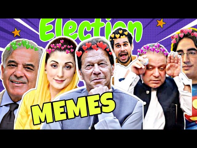 Pakistani Election Memes 2024 | Funniest Political Memes 😂