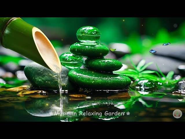 Relaxing Piano and Water Sounds🌿 Gentle Melodies for Meditation, Sleep and Stress Relief, Bamboo #3