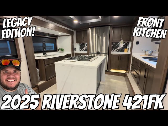 Luxury Front Kitchen RV! 2025 Riverstone Legacy 421FK