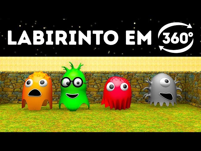 Tente Sair do Labirinto em 5 Minutos | VR 360