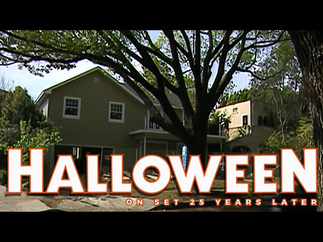 Halloween: On Location 25 Years Later #halloween #michaelmyers #johncarpenter #horrormovies