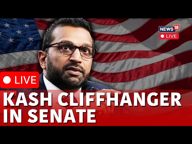 LIVE: Kash Patel Nomination Vote for FBI Director LIVE | Kash Patel Confirmation Vote  LIVE | N18G