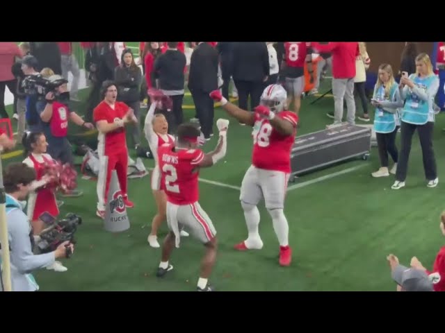 Ohio State players give sweet surprise to childhood teachers ahead of CFP Championship