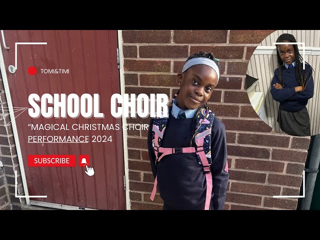 “Magical Christmas Choir Performance | for School  Concert 2024