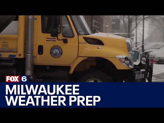 Milwaukee braces for winter weather | FOX6 News Milwaukee