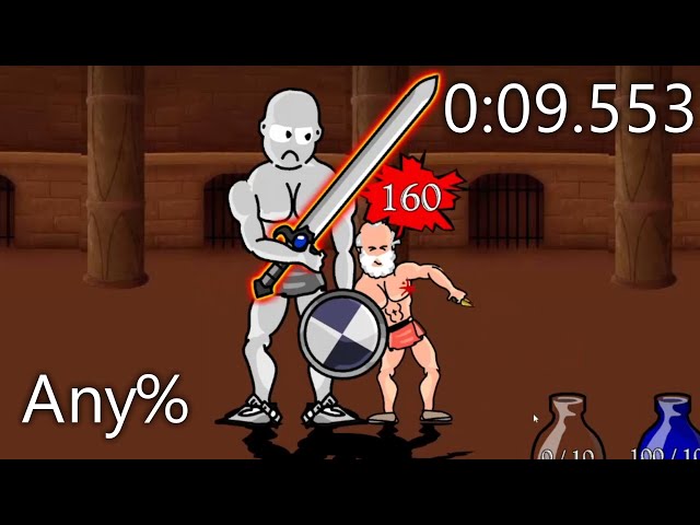 Swords and Sandals II. Cheat Any% Speedrun 0:09.533