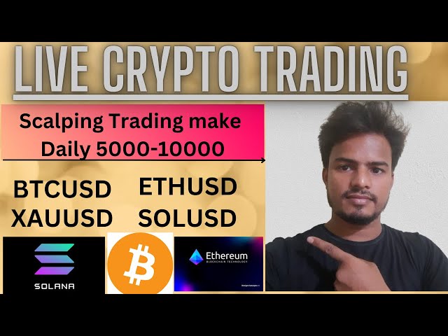 CRYPTO USOIL XAUUSD LIVE TRADING || 2 oct || Bitcoin Live Scalping|