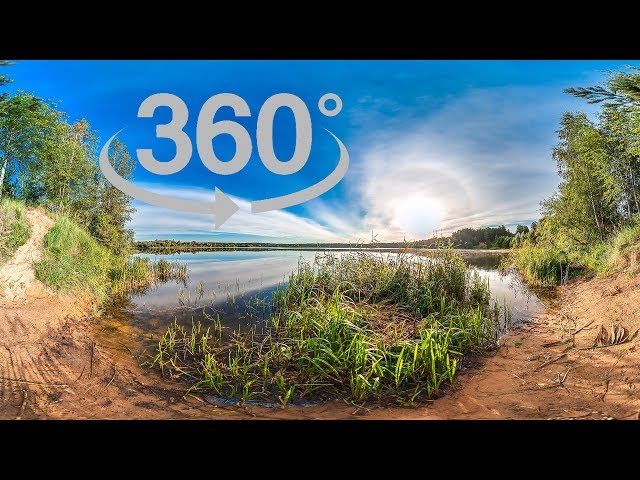 Relaxing 360° video slideshow with sunset and sunrise 4K Relaxing Music with Amazing Nature Scenery.