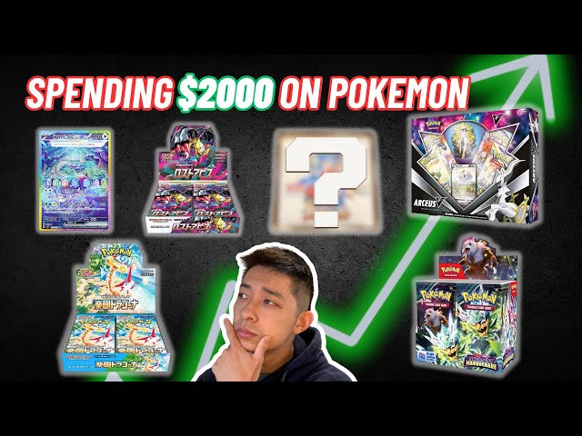 How I INVESTED $2000 into Pokémon Cards in the Current Market | July/August '24