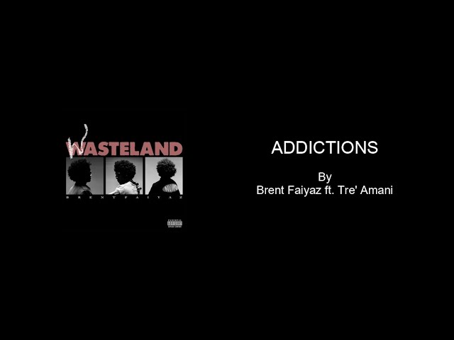 ADDICTIONS by Brent Faiyaz ft. Tre' Amani - Karaoke with BACKING VOCALS