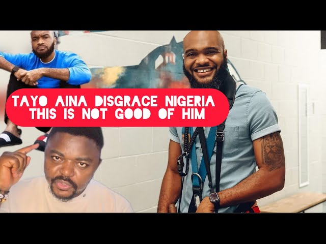 This Nigerian YouTuber Tayo Aina is A Disgrace to Nigeria